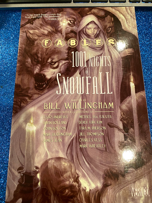 FABLES: 1001 Nights of SNOWFALL ( james JEan cover)