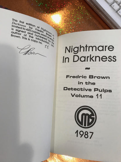 NIGHTMARE IN DARKNESS by Fredric Brown