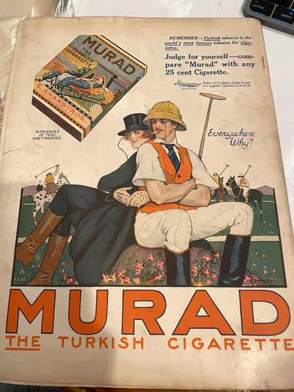Leslie Magazine Aug 2nd 1917 JAMES MONTGOMERY FLAGG cover