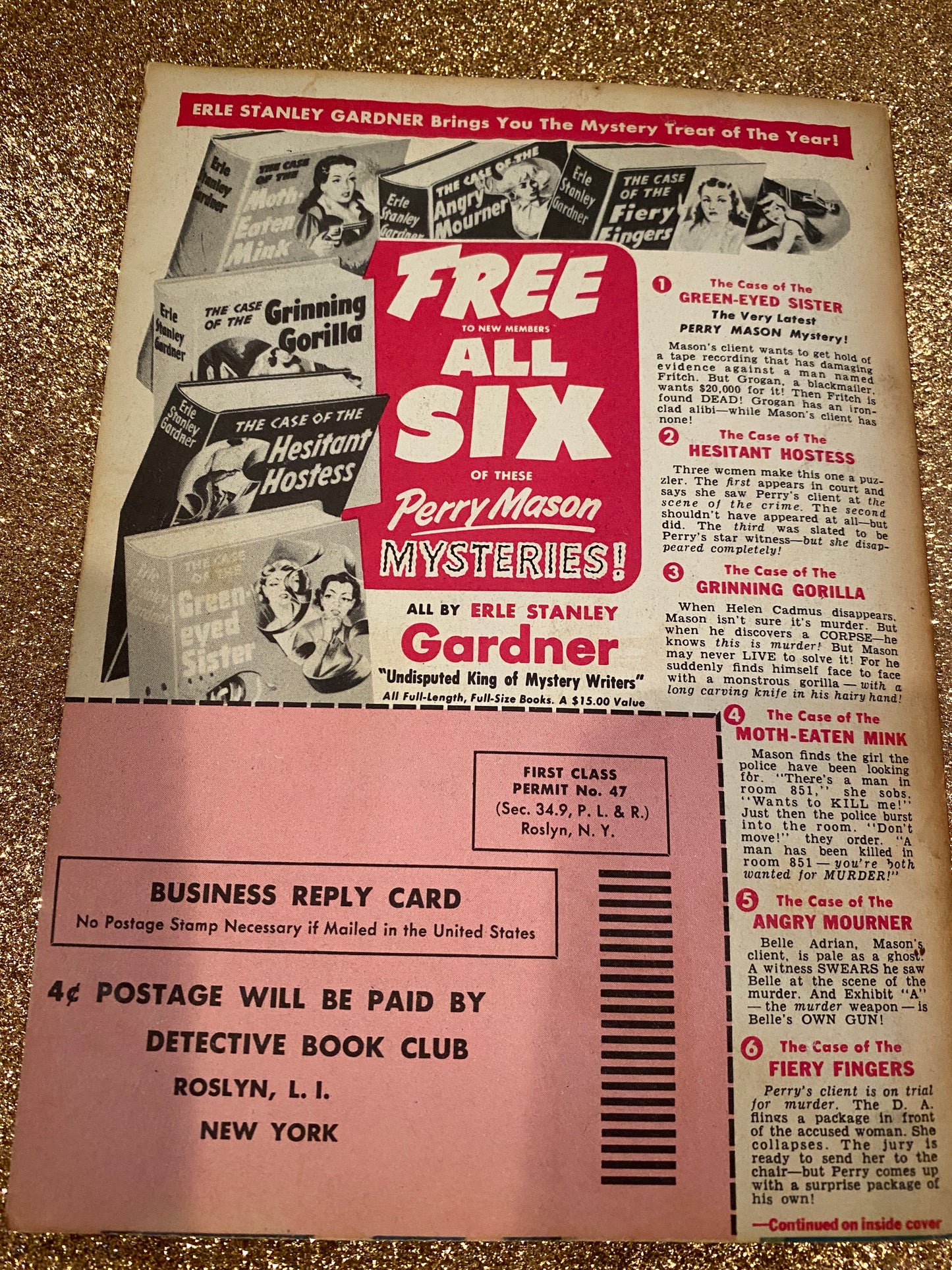 Ellery Queen Mystery Magazine March 1954 Vol 23 124