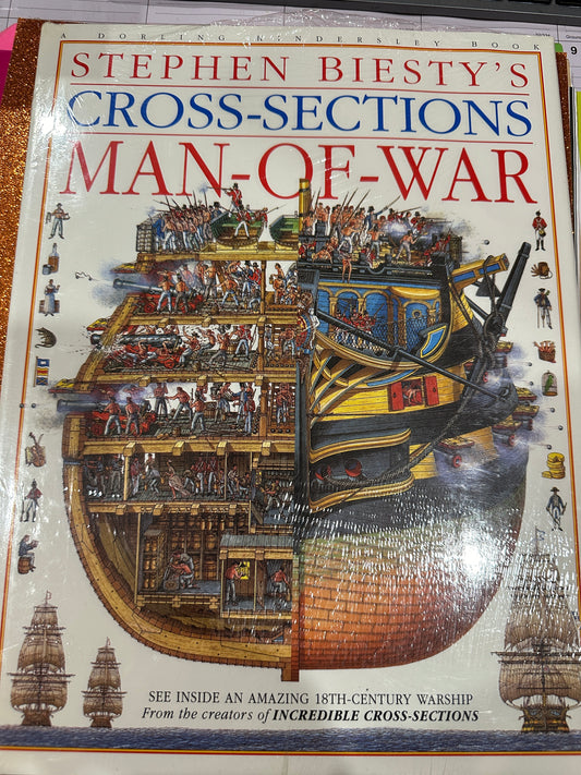 Cross-sections Man-Of-War (sealed)
