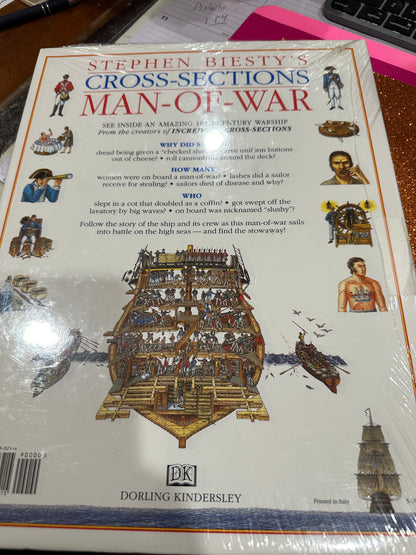 Cross-sections Man-Of-War (sealed)