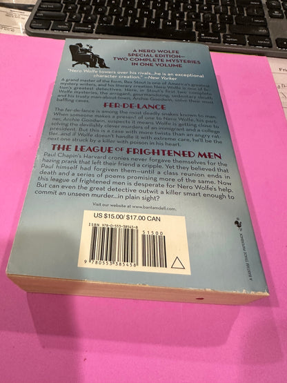FER-DE-LANCE & THE LEAGUE OF FRIGHTENED MEN
