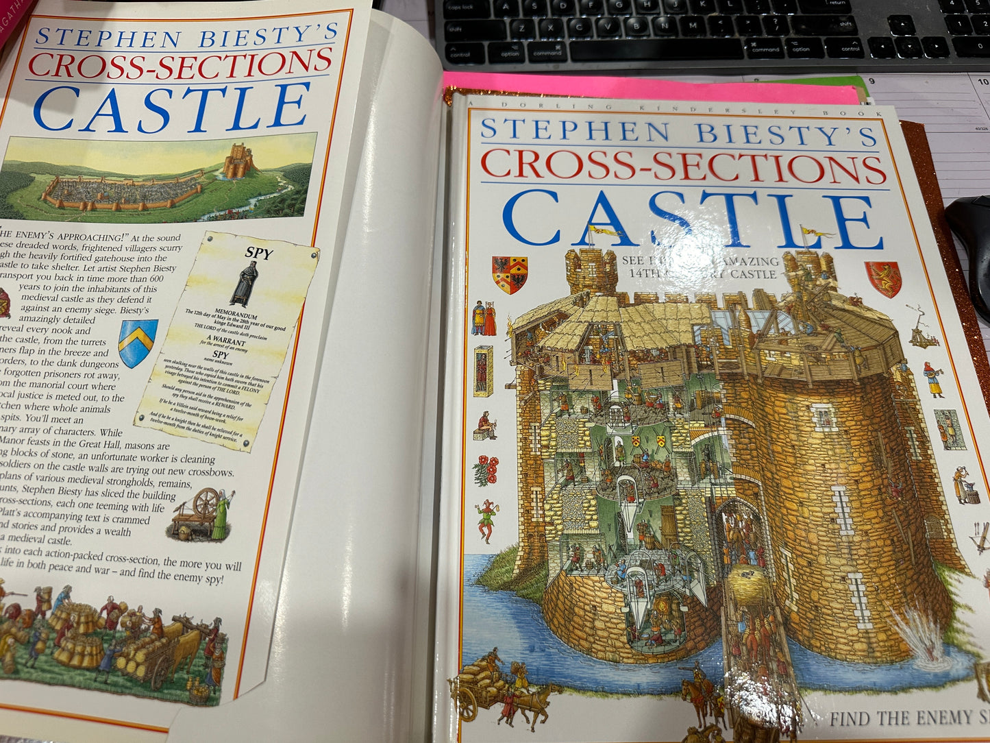Cross-sections CASTLE by Stephen Biesty
