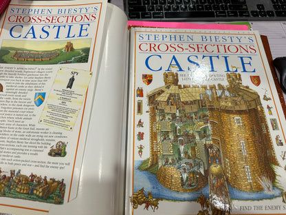 Cross-sections CASTLE by Stephen Biesty