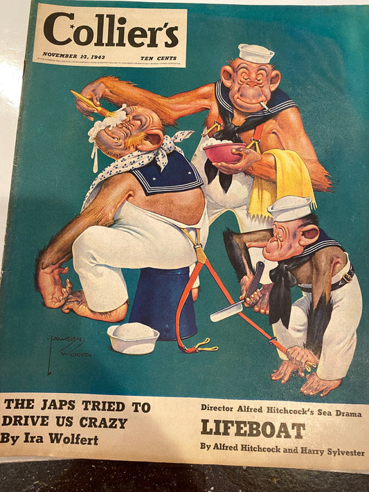 COLLIER'S MAGAZINE Nov 13, 1943
