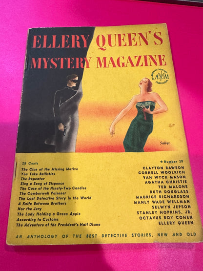 Ellery Queen Mystery Magazine #39 #39 Feb 1947
