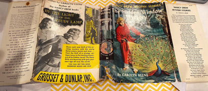 THE HIDDEN WINDOW MYSTERY  (1957a-1) Nancy Drew