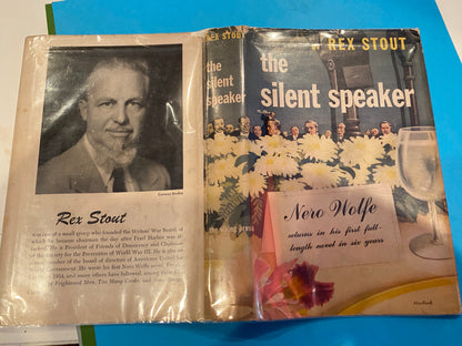 The Silent Speaker by Rex Stout 1st