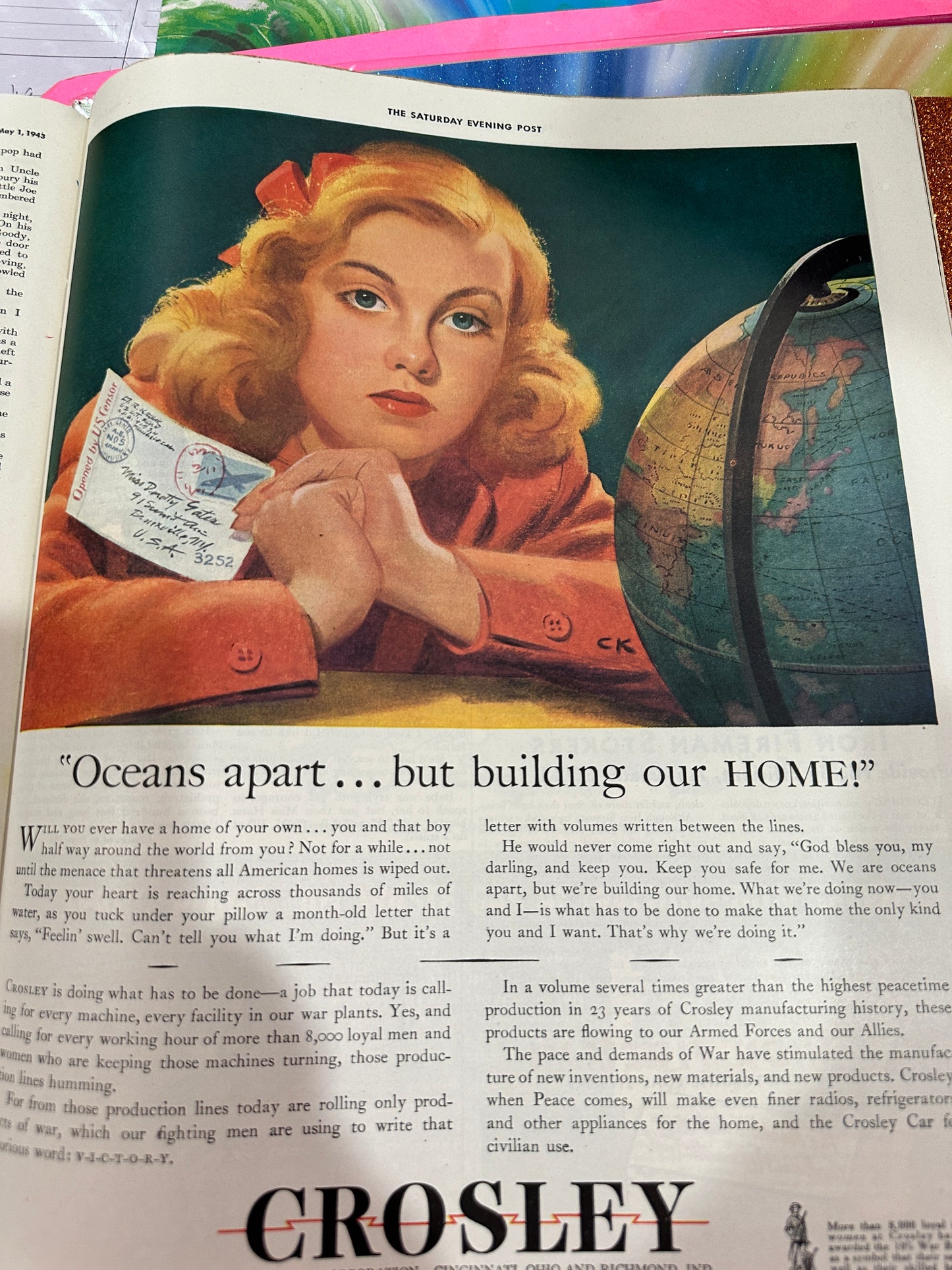 Saturday Evening Post May 1, 1943