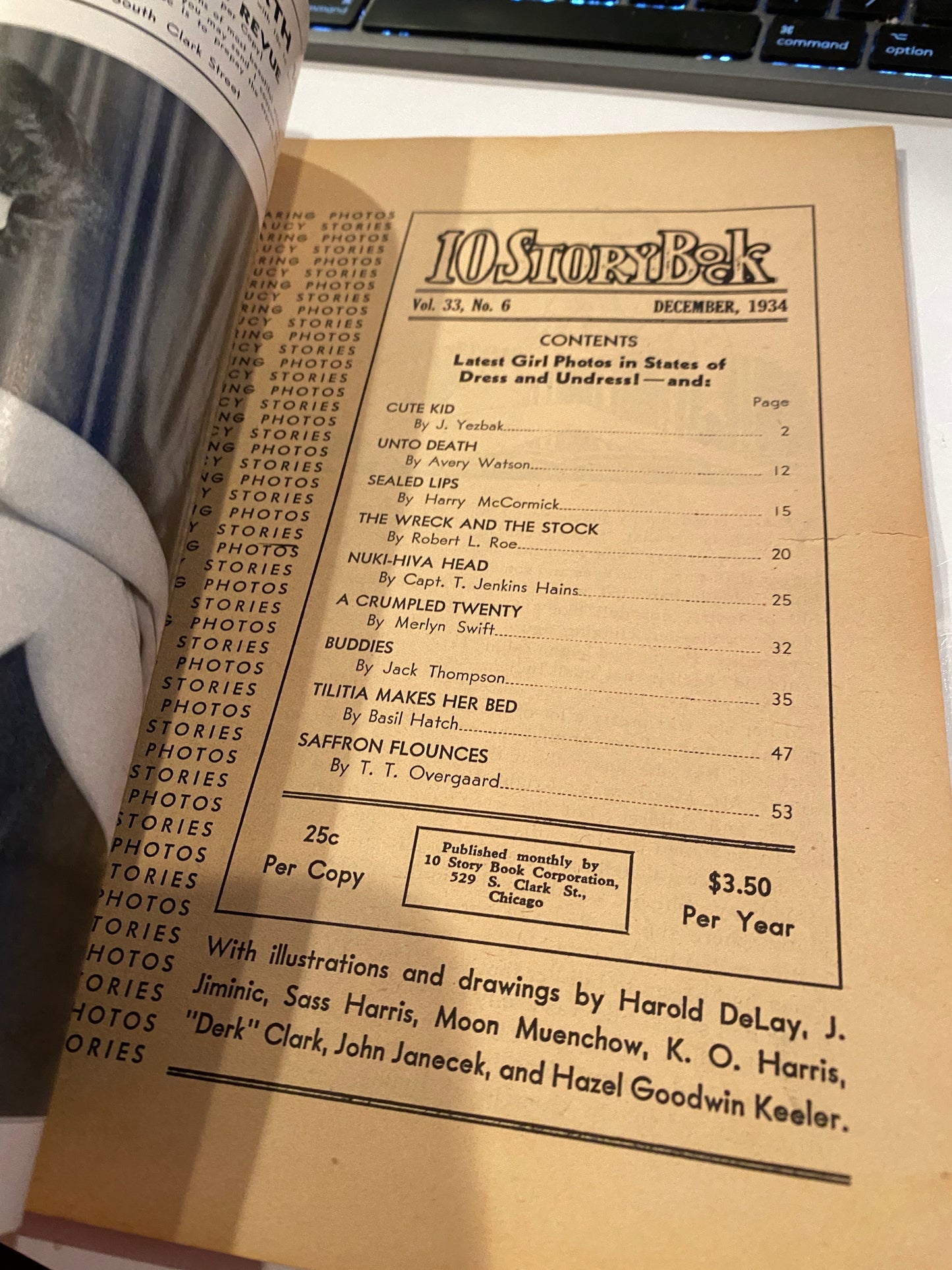 10 Story Book december  1934