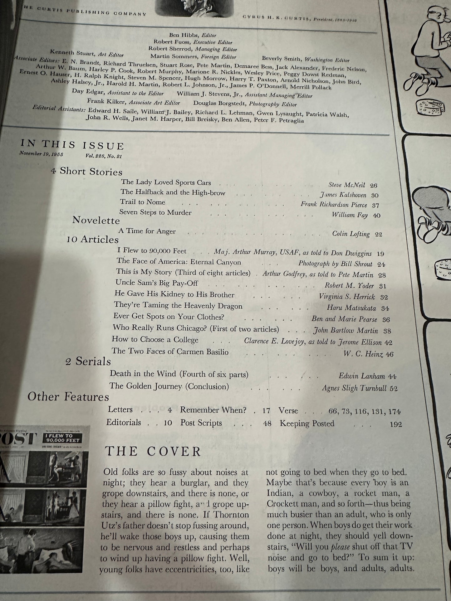 Saturday Evening Post November 19 1955