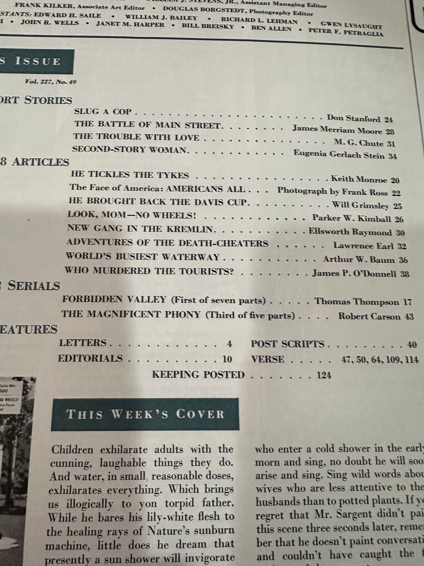 Saturday Evening Post June 4 1955