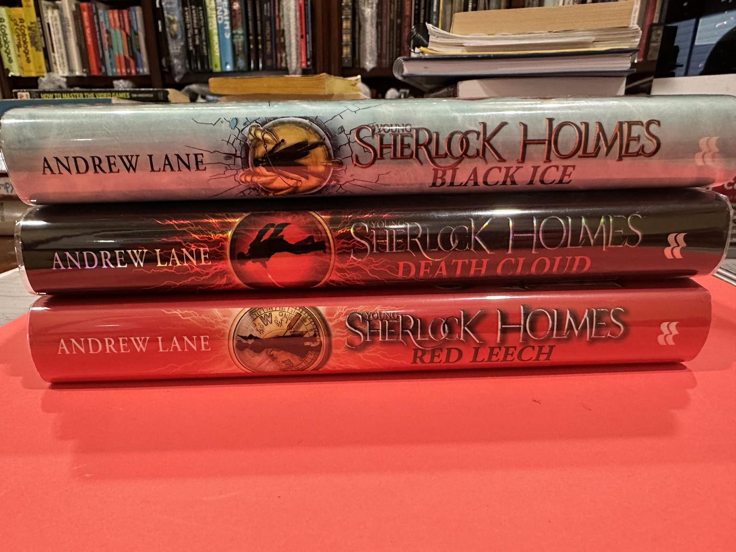 Young Sherlock Holmes signed and matched numbers first ed
