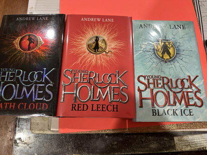 Young Sherlock Holmes signed and matched numbers first ed