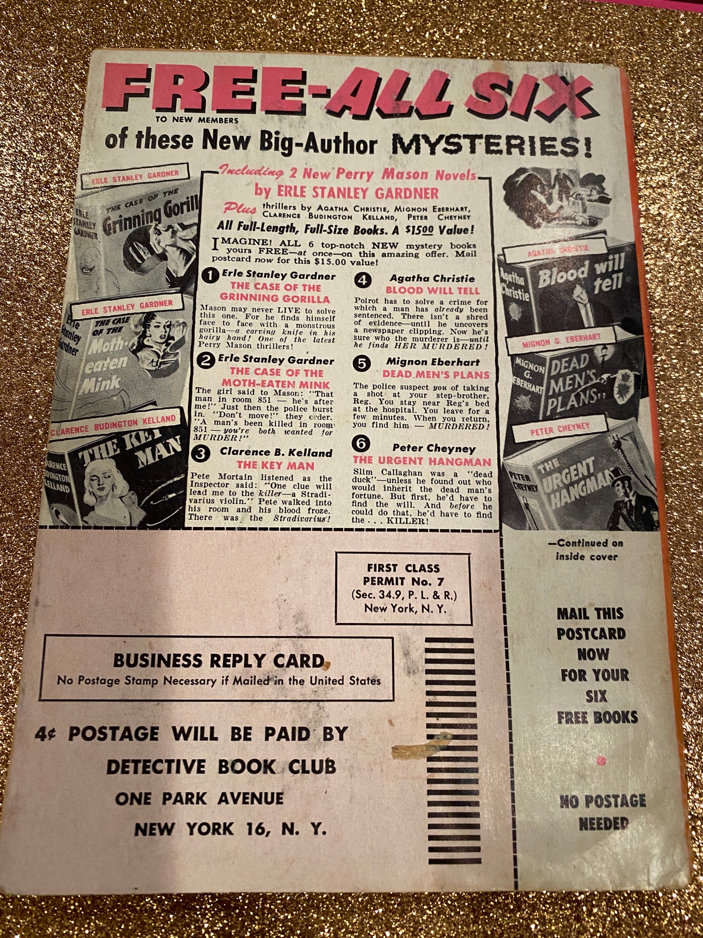 Ellery Queen Mystery Magazine July  1953 vol 22  #116