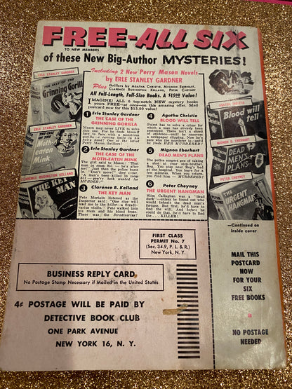 Ellery Queen Mystery Magazine July  1953 vol 22  #116