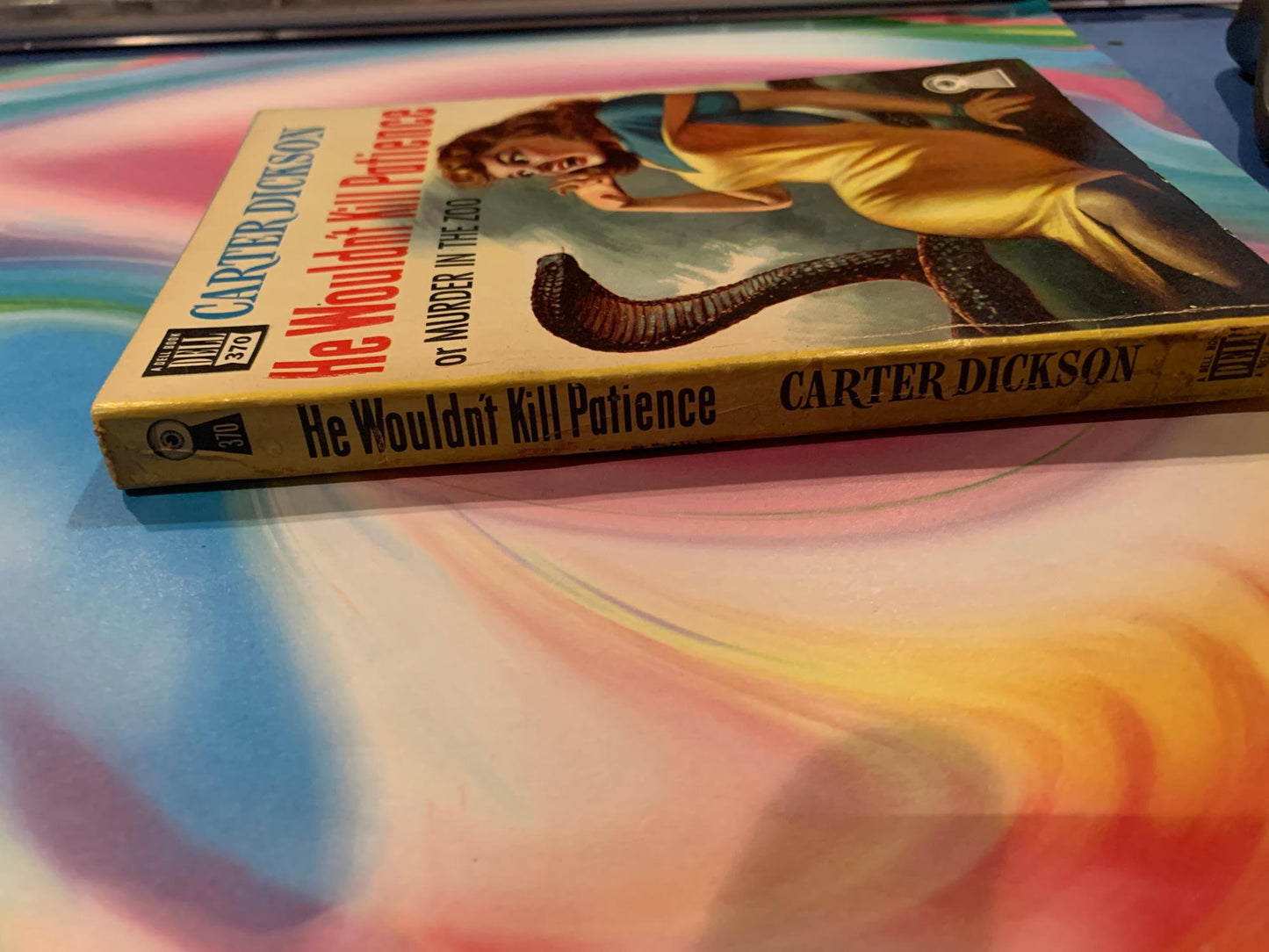 HE WOULD'T KILL PATIENCE (dell mapback #370)