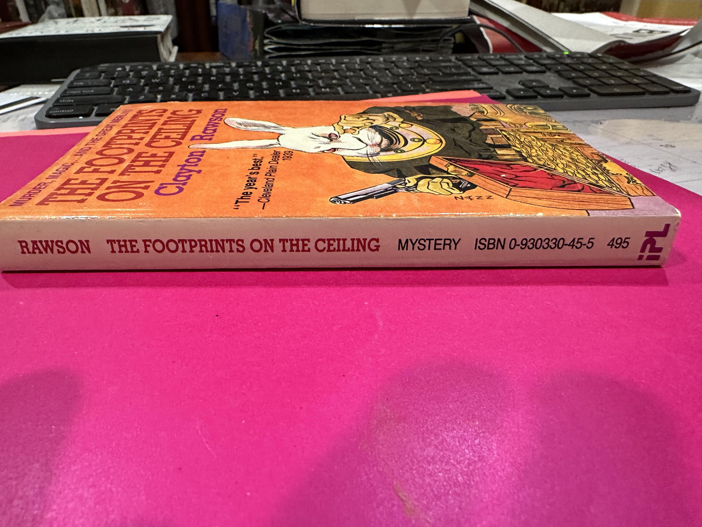 The Footprints On The Ceiling by Clayton Rawson