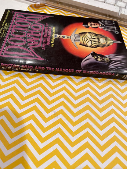 DR WHO  and the masque of mandragora by Phillip Hinchcliffe  into by Harlan Ellison