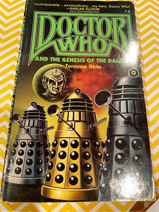 DR WHO   AND THE GENESIS OF THE DALEKS by Terrance Dicks