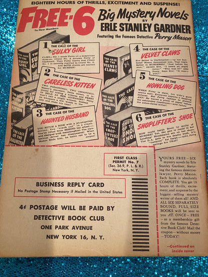 Ellery Queen Mystery Magazine AUG 1950 Vol 16  #81