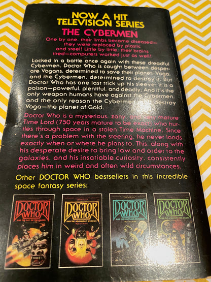 DR WHO   and the revenge of the cybermen by Terrance Dicks