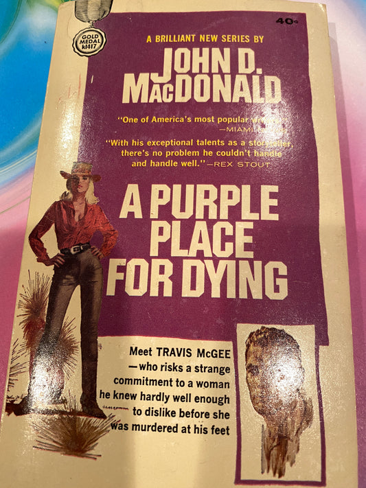 A PURPLE PLACE FOR DYING by John D MacDonald