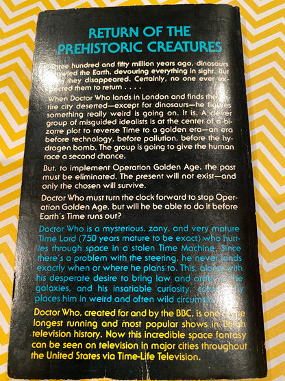 DR WHO  AND THE DINOSAUR INVASION by Malcolm Hulke