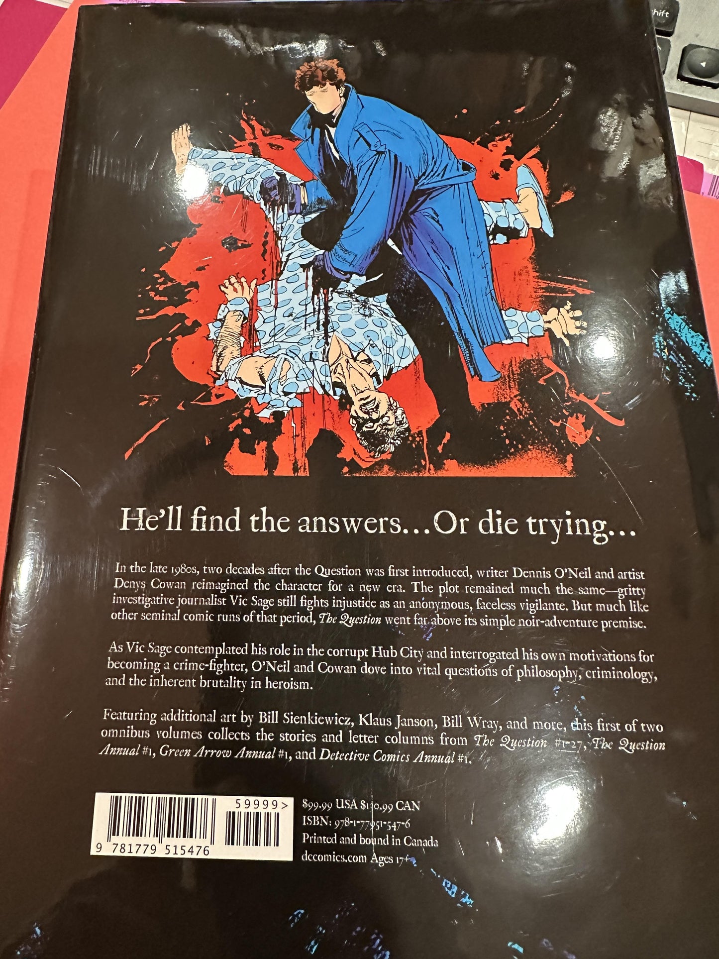 The Question vol 1 Omnibus ( 1st printing)