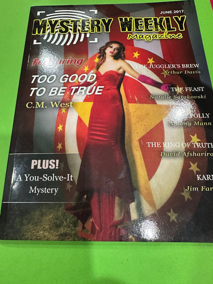 Mystery Weekly magazine April 2018