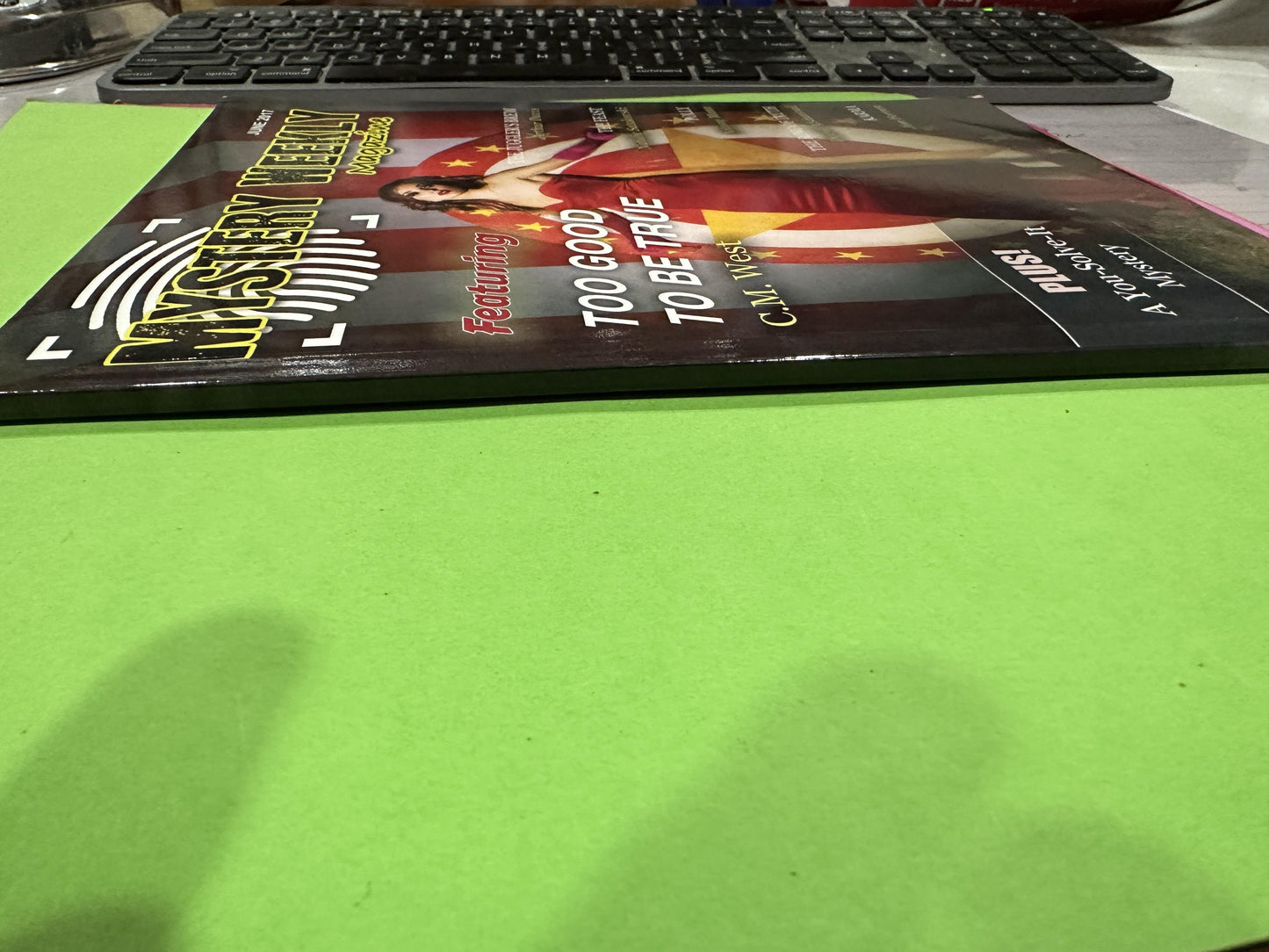 Mystery Weekly magazine April 2018