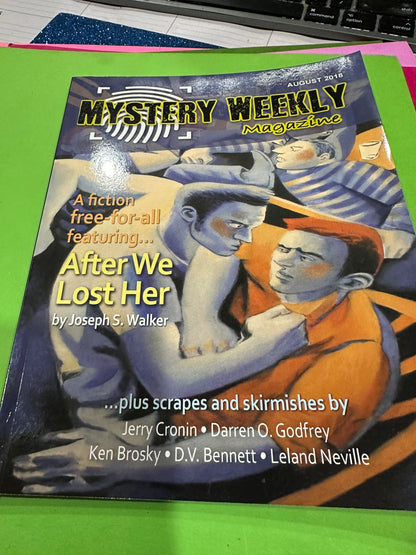 Mystery Weekly magazine August 2018