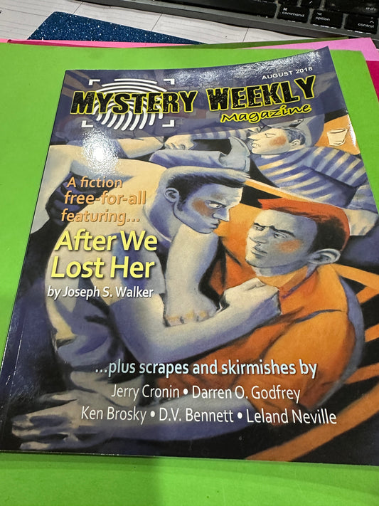 Mystery Weekly magazine August 2018