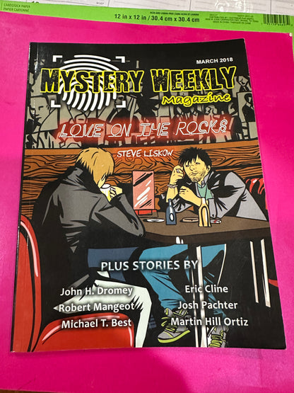 Mystery Weekly magazine MARCH 2018