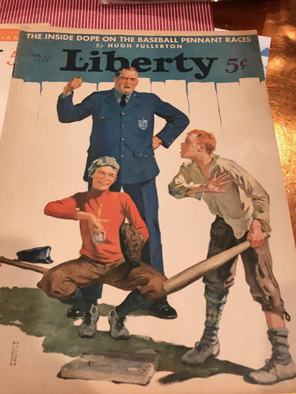 WOMAN IN THE DARK. COMPLETE THREE PART SERIAL IN LIBERTY MAGAZINE 1933