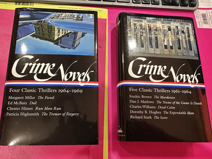 Crime Novels of the 1960's  LIBRARY OF AMERICA BOXED SET