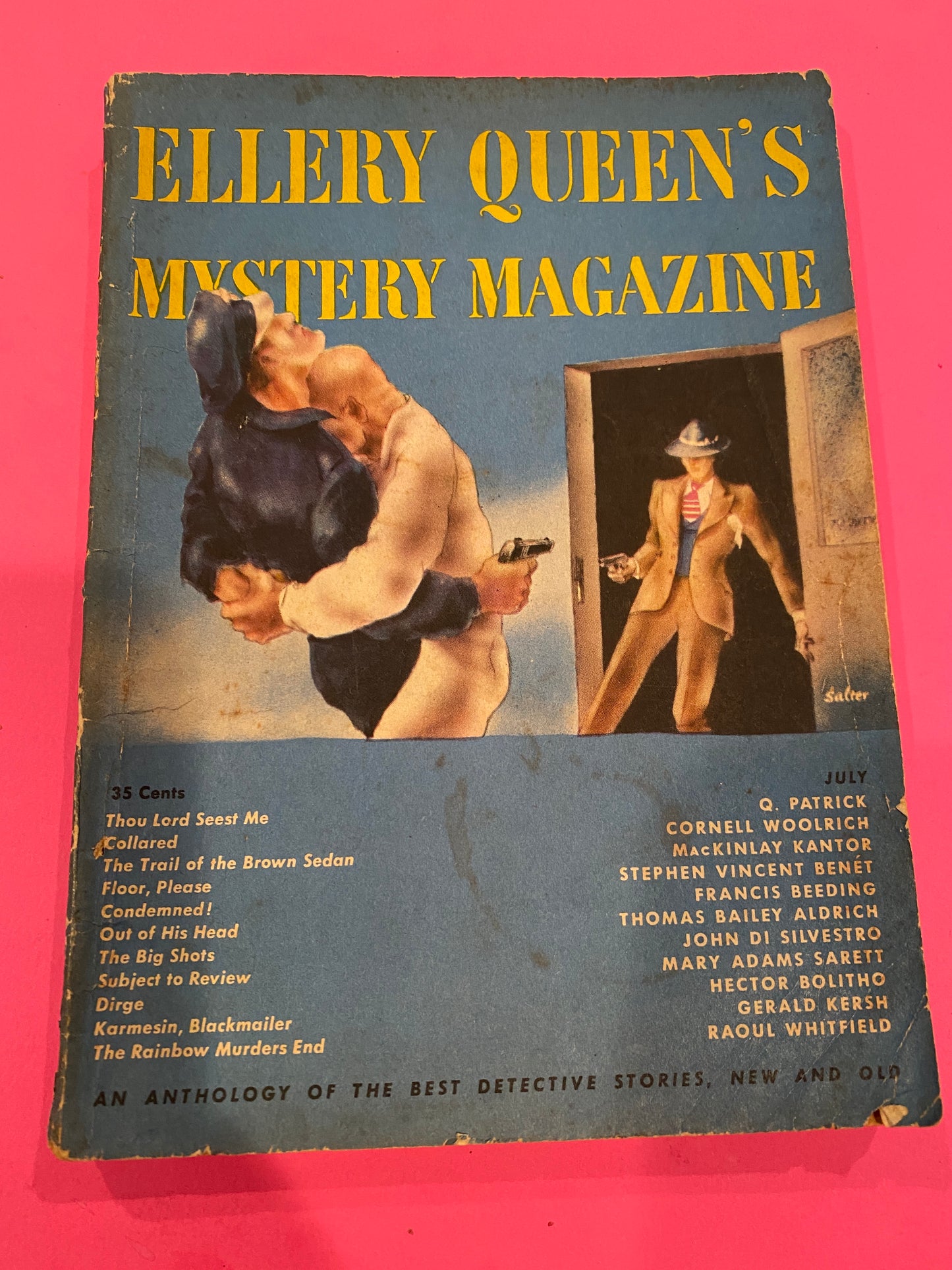 Ellery Queen Mystery Magazine July 1949 Vol 14  #68
