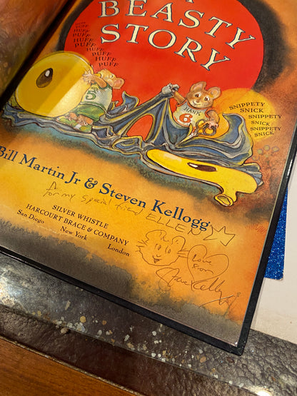 A BERASTY STORY ( signed and doodled)