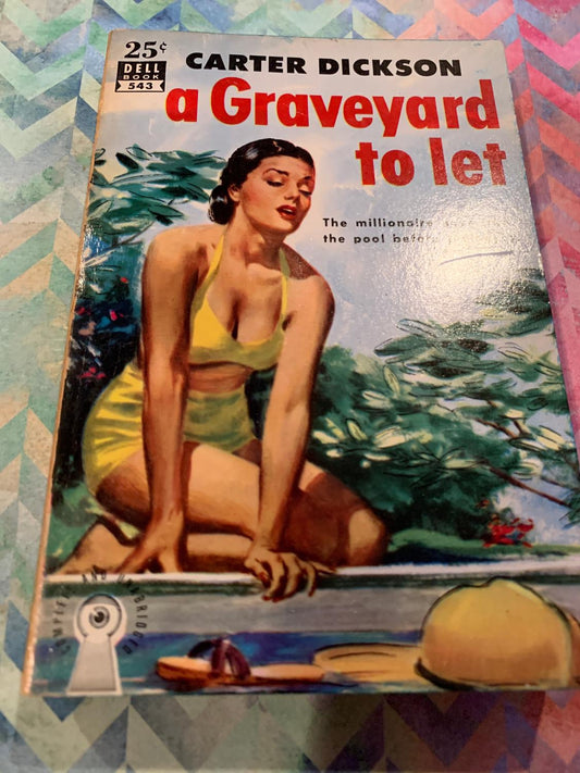 A GRAVEYARD TO LET (dell mapback #543)