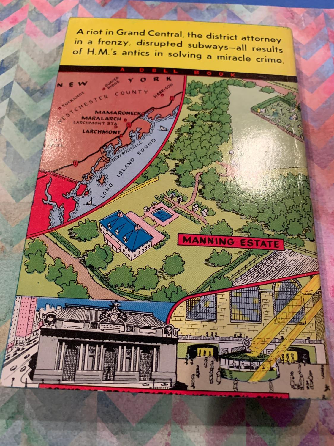 A GRAVEYARD TO LET (dell mapback #543)