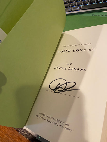 WORLD GONE BY Dennis Lehane