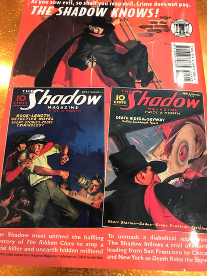 THE SHADOW # 64 DEATH RIDES THE SKYWAY & THE RIBBON CLUES