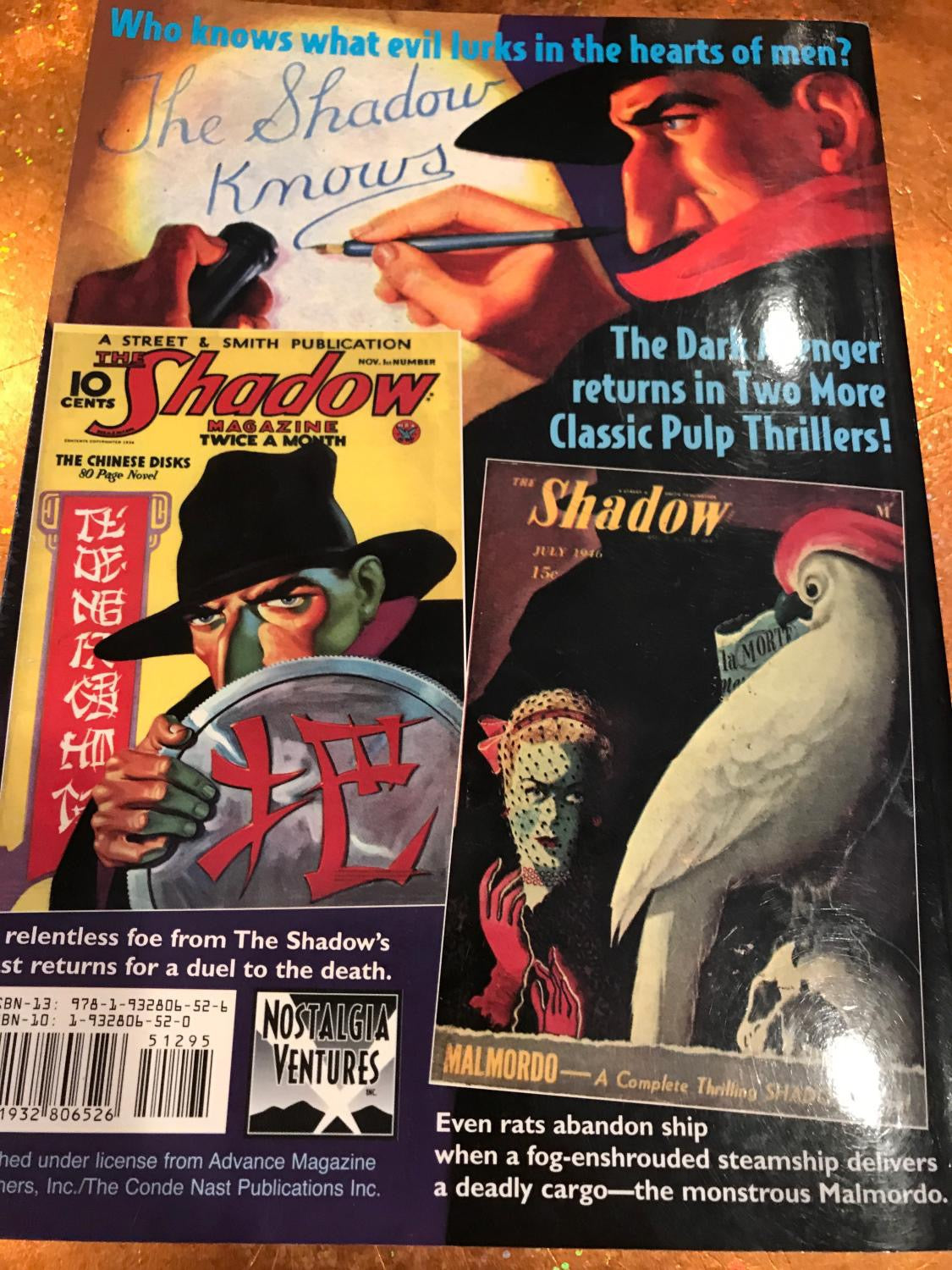 THE SHADOW issue #2 The Chinese Discs & Malmordo