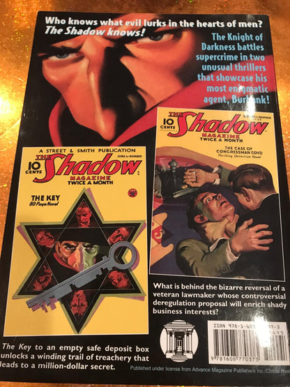 THE SHADOW # 43 THE KEY & THE CASE OF CONGRESSMAN COYD