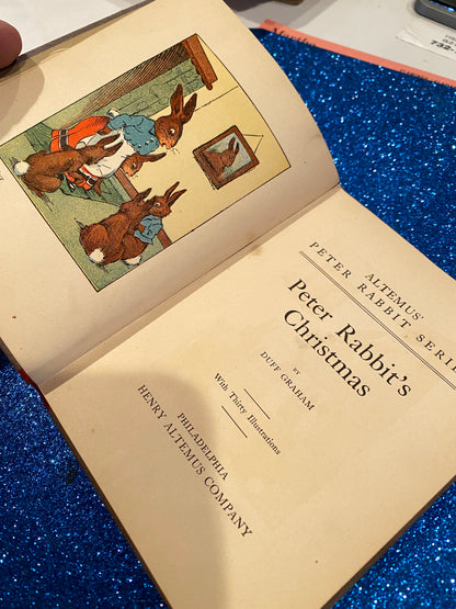 PETER RABBIT'S CHRISTMAS by Beatrice Potter