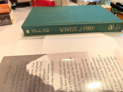 WINGS OF FIRE by Charles Todd