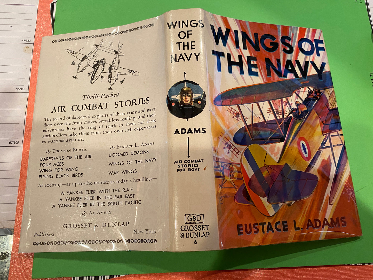 WINGS OF THE NAVY by Eustace L Adams