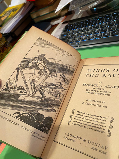 WINGS OF THE NAVY by Eustace L Adams