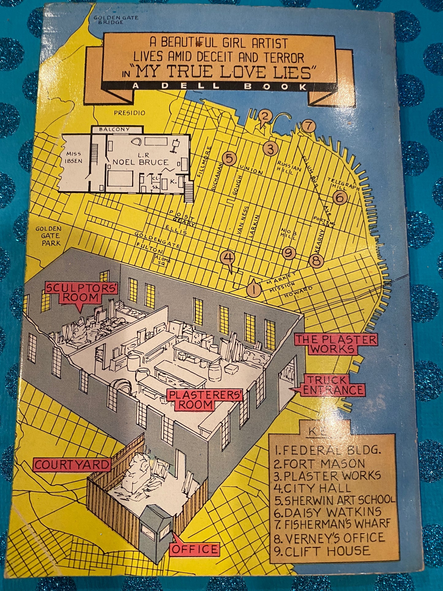 MY TRUE LOVE LIES ( dell mapback # 476)